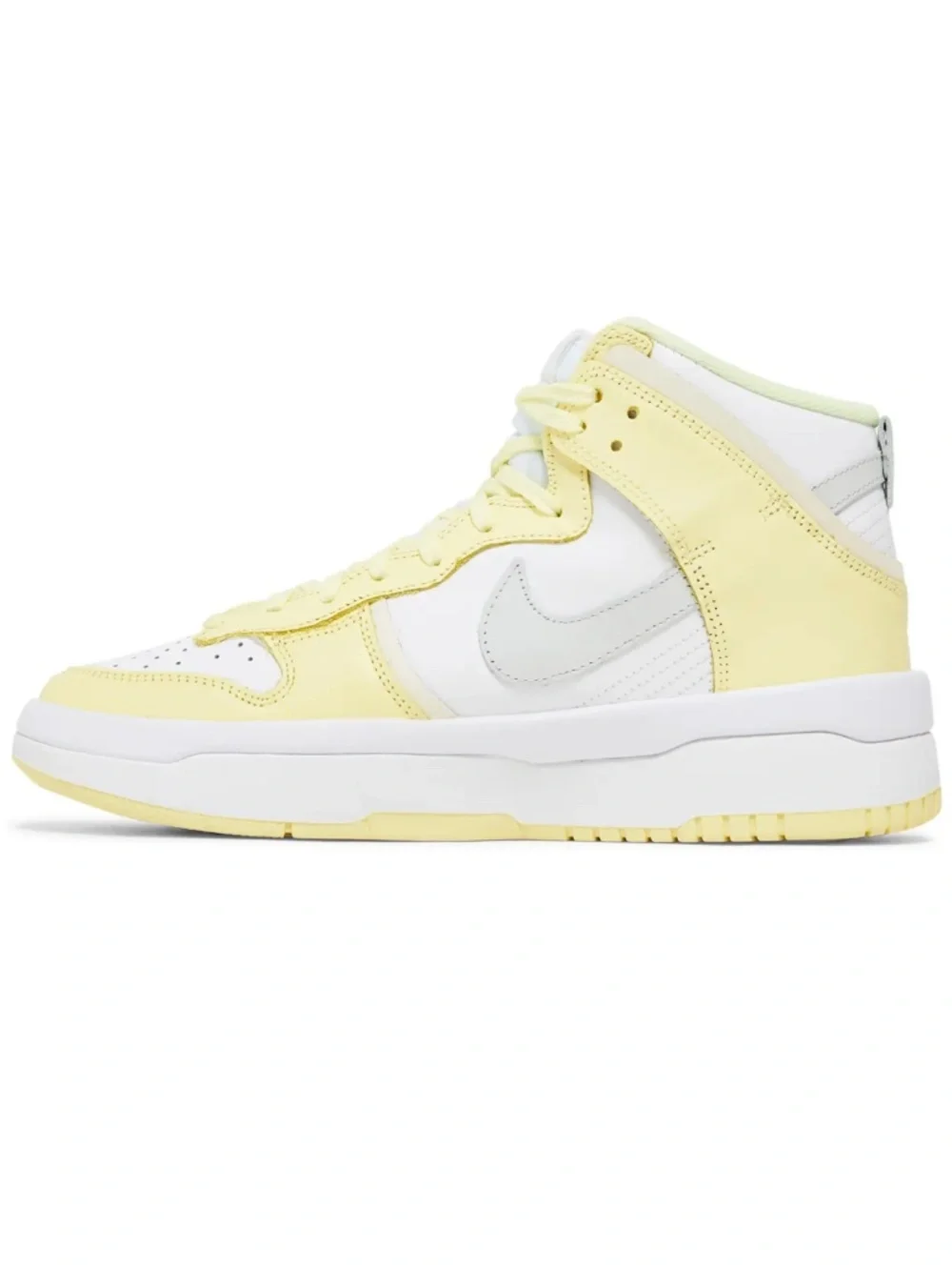 Nike Wmns Dunk High Up 'White Citron Tint' Sneakers